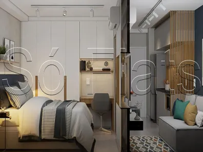 Apartamento com 1 Quarto para alugar, 26m² no Vila Olímpia, São Paulo