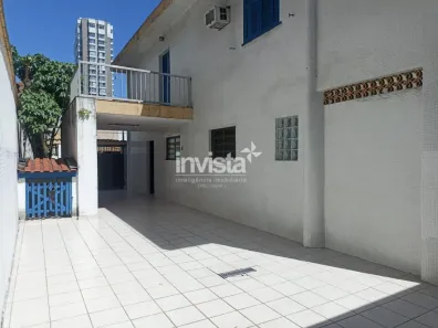 Imóvel Comercial com 3 Quartos para alugar, 210m² no Embaré, Santos