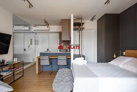 Apartamento com 1 Quarto à venda, 45m² no Vila Nova Conceição, São Paulo