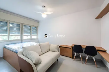 Apartamento com 1 Quarto para alugar, 33m² no Boqueirão, Santos