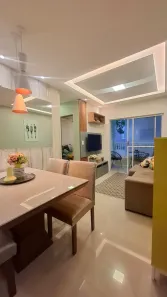 Apartamento com 3 Quartos para alugar, 65m² no Alto do Calhau, São Luís