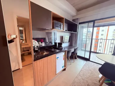 Apartamento com 1 Quarto para alugar, 32m² no Bela Vista, São Paulo