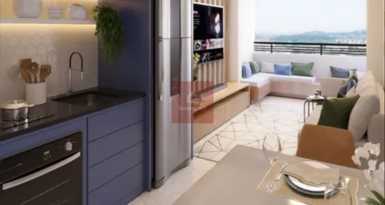 Apartamento com 1 Quarto à venda, 34m² no Jardim Santo Amaro, São Paulo