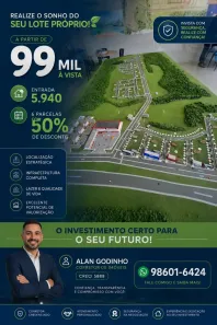 Lote/Terreno à venda, 200m² no Lago Azul, Manaus