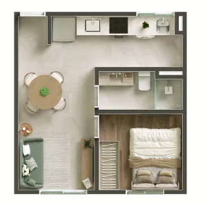 Apartamento com 1 Quarto à venda, 32m² no Vila Beatriz, São Paulo