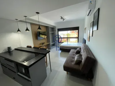 Apartamento com 1 Quarto para alugar, 34m² no Jurerê, Florianópolis