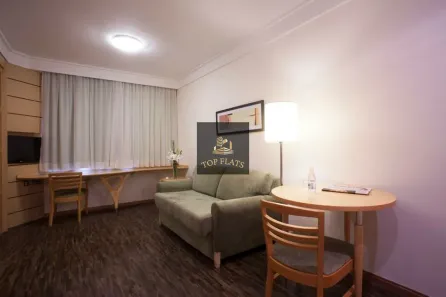 Flat com 1 Quarto para alugar, 30m² no Vila Clementino, São Paulo