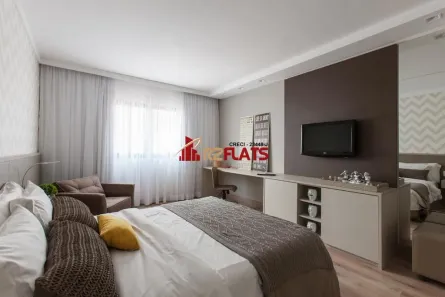 Flat com 1 Quarto à venda, 26m² no Cidade Monções, São Paulo