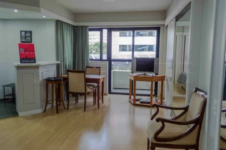 Flat com 1 Quarto para alugar, 42m² no Cerqueira César, São Paulo