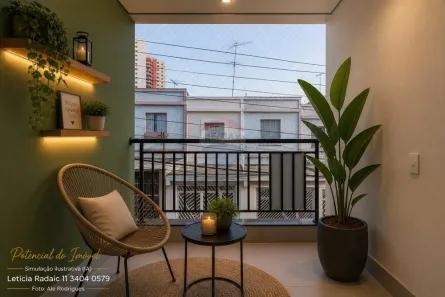 Apartamento com 2 Quartos à venda, 45m² no Vila Gomes Cardim, São Paulo