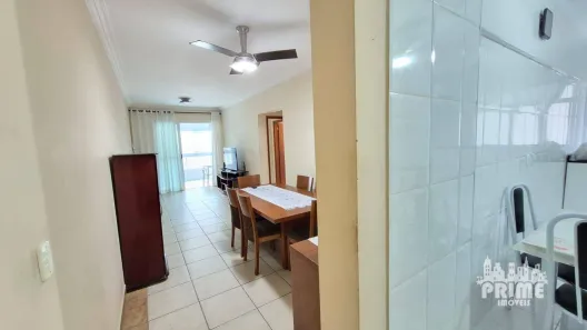 Apartamento com 2 Quartos para alugar, 84m² no Guilhermina, Praia Grande