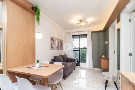 Apartamento com 1 Quarto para alugar, 33m² no Portão, Curitiba