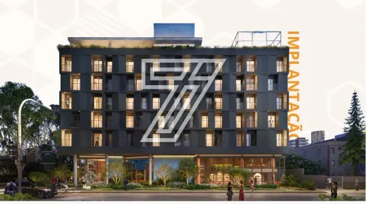 Apartamento com 1 Quarto à venda, 17m² no Prado Velho, Curitiba