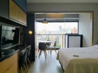 Apartamento com 1 Quarto para alugar, 24m² no Bela Vista, São Paulo