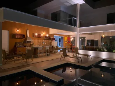 Casa de Condomínio com 5 Quartos à venda, 504m² no Alphaville (Abrantes), Camaçari
