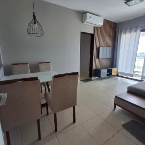 Apartamento com 3 Quartos para alugar, 89m² no Ponta Negra, Manaus