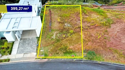 Lote/Terreno à venda, 395m² no Ponta Aguda, Blumenau