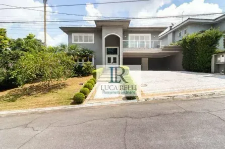 Casa de Condomínio com 4 Quartos para alugar, 430m² no Residencial Morada dos Lagos, Barueri