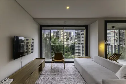 Apartamento com 1 Quarto à venda, 64m² no Jardim das Bandeiras, São Paulo