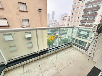 Apartamento com 2 Quartos para alugar, 72m² no Embaré, Santos