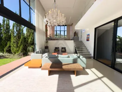Casa de Condomínio com 5 Quartos para venda ou aluguel, 500m² no Loteamento Residencial Jaguari (Sousas), Campinas
