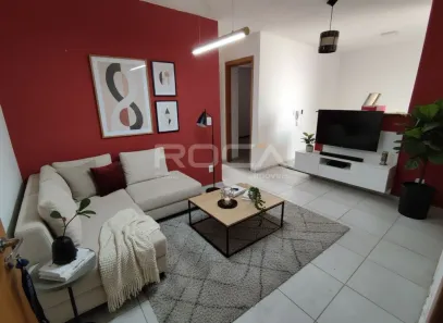 Apartamento com 2 Quartos para alugar, 45m² no Jardim Embaré, São Carlos