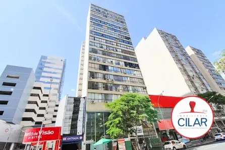 Sala Comercial para alugar, 119m² no Centro, Curitiba