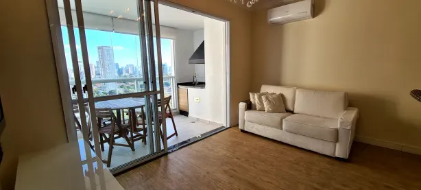 Apartamento com 2 Quartos para alugar, 70m² no Cidade Monções, São Paulo