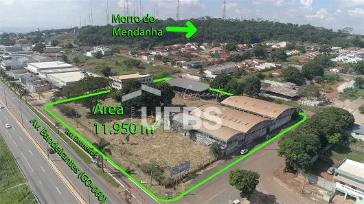 Lote/Terreno à venda, 11950m² no Chácaras Maringá, Goiânia
