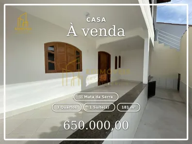Casa com 3 Quartos à venda, 181m² no Mata da Serra, Serra
