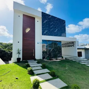 Casa de Condomínio com 4 Quartos à venda, 411m² no Alphaville (Abrantes), Camaçari
