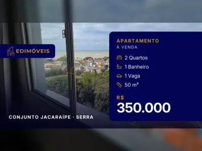 Apartamento com 2 Quartos à venda, 50m² no Conjunto Jacaraípe, Serra
