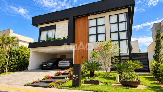 Casa de Condomínio com 4 Quartos à venda, 252m² no Jardins Bolonha, Senador Canedo