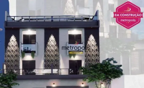 Apartamento com 2 Quartos à venda, 57m² no Jardim Stella, Santo André