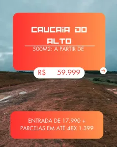 Lote/Terreno à venda, 500m² no Altos de Caucaia (Caucaia do Alto), Cotia