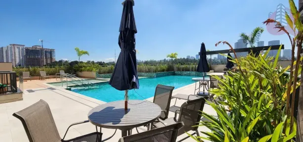 Apartamento com 1 Quarto para alugar, 48m² no Aldeia, Barueri