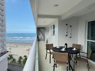 Apartamento com 2 Quartos para alugar, 82m² no Maracanã, Praia Grande