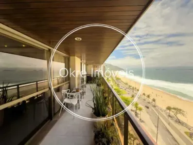 Apartamento com 4 Quartos à venda, 219m² no São Conrado, Rio de Janeiro