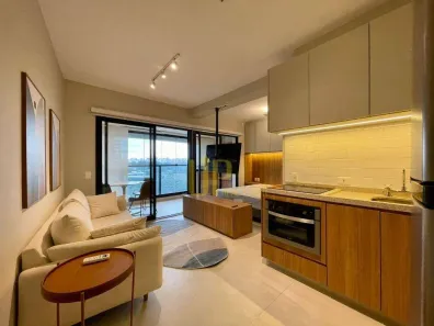 Apartamento com 1 Quarto para alugar, 38m² no Indianópolis, São Paulo
