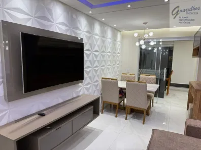 Apartamento com 3 Quartos para alugar, 81m² no Jardim Flor da Montanha, Guarulhos