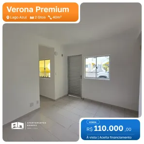 Apartamento com 2 Quartos à venda, 40m² no Lago Azul, Manaus