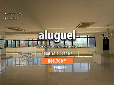 Apartamento com 4 Quartos para alugar, 260m² no Candelária, Natal