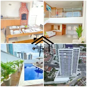 Apartamento com 3 Quartos para alugar, 97m² no Rocas, Natal