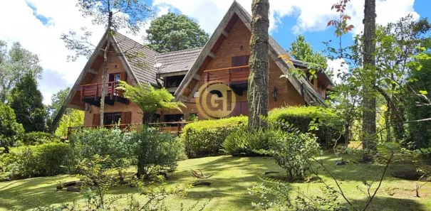 Casa de Condomínio com 5 Quartos à venda, 1100m² no Capivari, Campos do Jordão