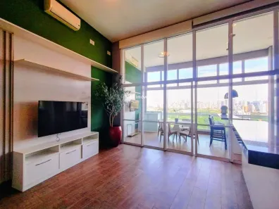 Apartamento com 1 Quarto para alugar, 85m² no Brooklin Paulista, São Paulo