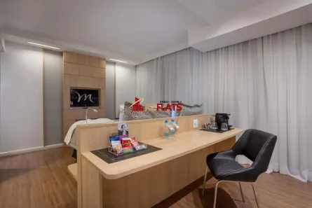 Flat com 1 Quarto à venda, 33m² no Pinheiros, São Paulo