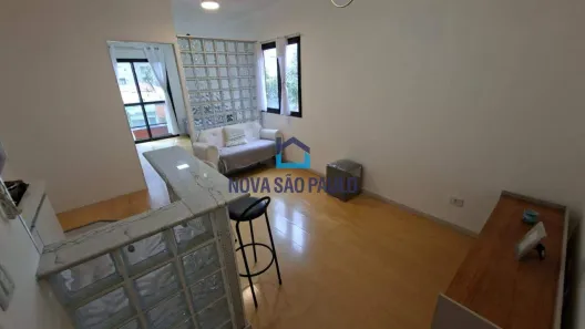Flat com 1 Quarto para alugar, 32m² no Mirandópolis, São Paulo