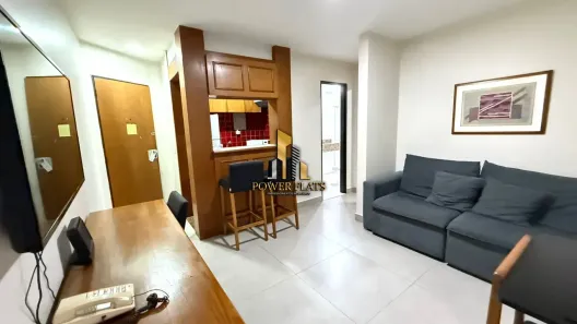 Flat com 1 Quarto para alugar, 42m² no Cerqueira César, São Paulo