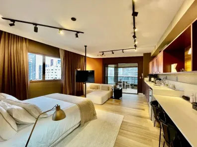 Apartamento com 1 Quarto para venda ou aluguel, 47m² no Vila Olímpia, São Paulo