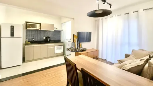 Flat com 2 Quartos para alugar, 47m² no Cidade Monções, São Paulo